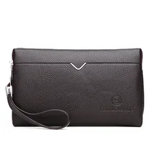 Весна мужской кошелек из искусственной кожи бумажник большой емкости клатч для монет кошелек