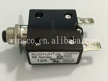 

10PCS/LOT 98-12A 100% KUOYUH CIRCUIT BREAKER 98 SERIES 12A