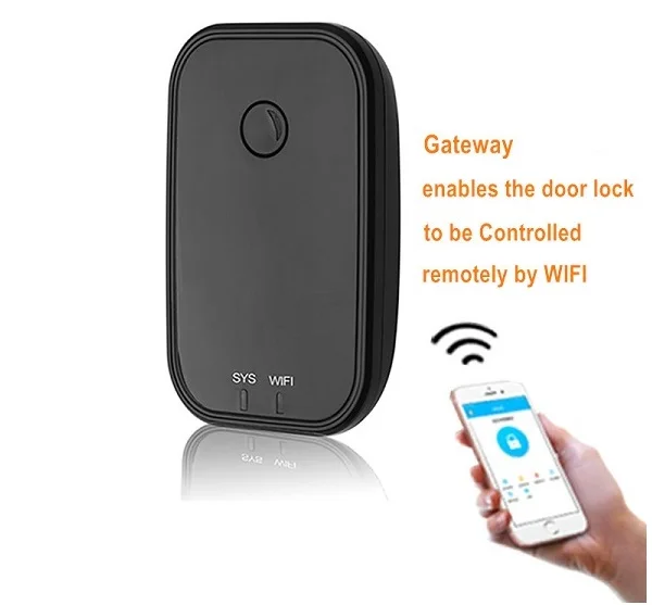 Smart BluetoothWIFI Digital Fingerprint Door Locks BL01-F Real-Time Monitoring By Mobile APP Unlocking by Code Key and Card-6