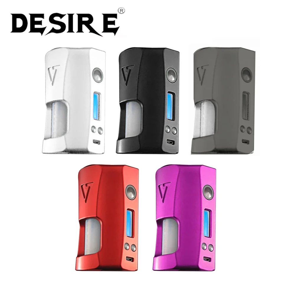 

155W Desire Rage TC Squonk MOD with 7ml Large Squonk Bottle & 0.69 Inch Mounted OLED Screen Firmware Upgradable Design E-cig Mod