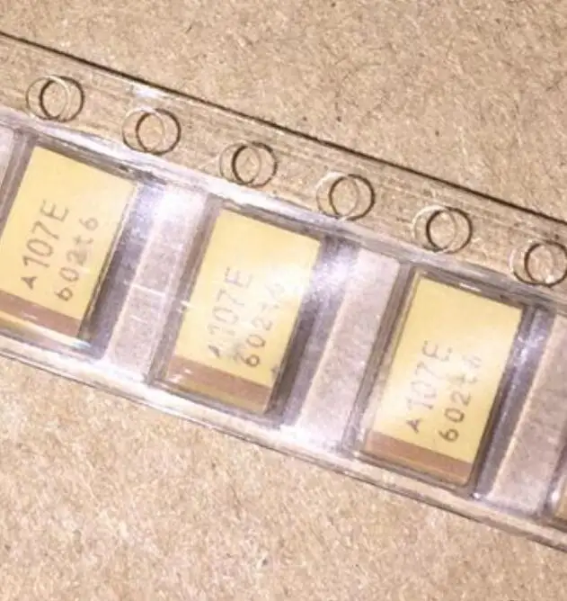 10 шт. танталовые конденсаторы 7343 25 в 100 мкФ D 10% SMD|smd tantalum capacitor|tantalum capacitor25v 100uf |