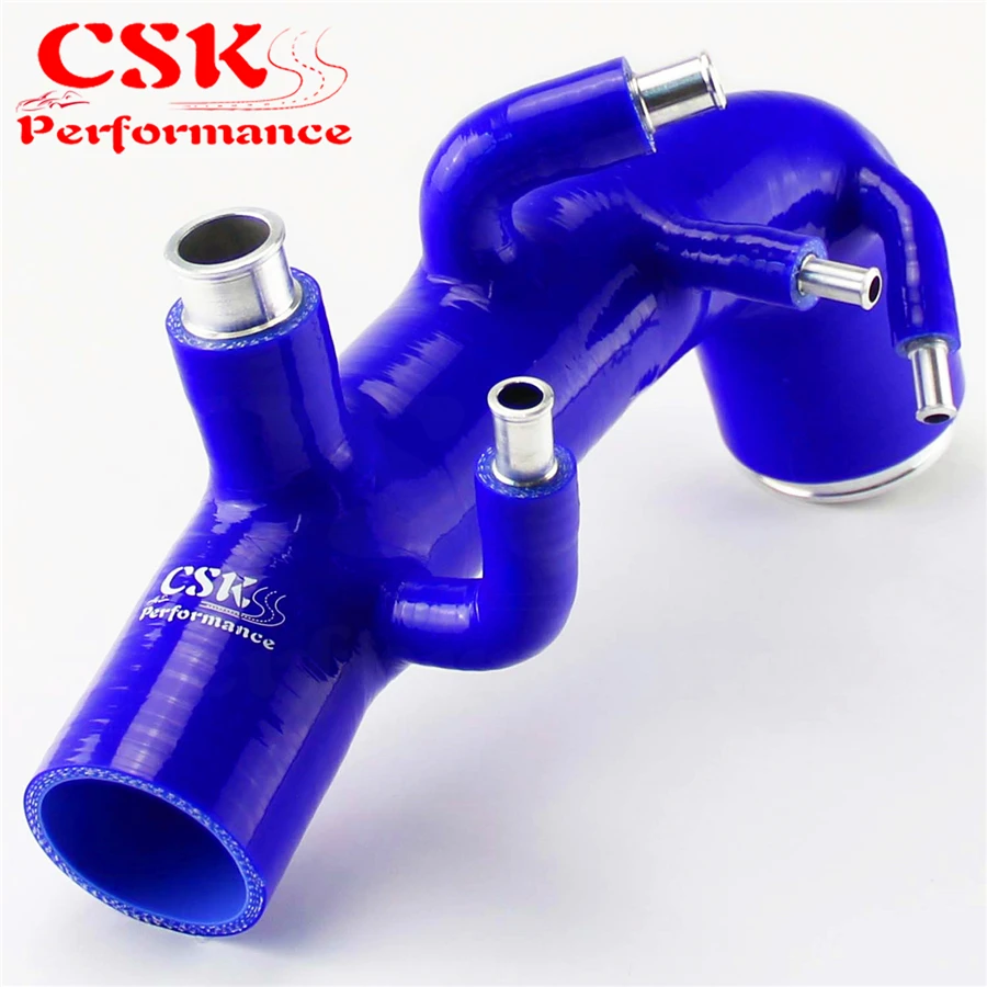 Силиконовый турбо впускной шланг для Subaru Impreza GDB EJ20 STI WRX MK 7 ~ 8 синий|silicone turbo|silicone