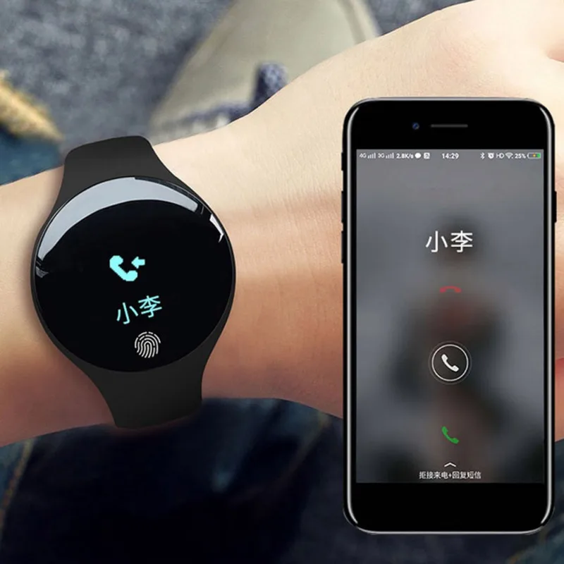 SD01 цветной экран умный браслет счетчик шагов трекер движения для Android/IOS мобильного телефона умный Браслет