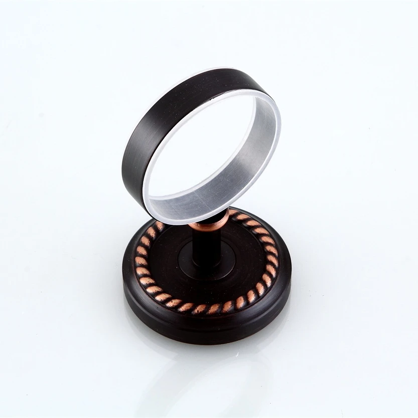 Cup & Tumbler Holders Antique Brass Toothbrush Double Cup Holder Wall Bathroom Accessories Tumbler Rack 9142K