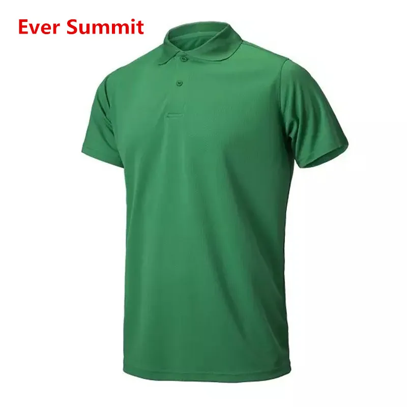 Ever Summit Man Sports POLO хлопок высокого качества взрослые летние плюс футбольные майки индивидуальный логотип удержание поло Golftennis