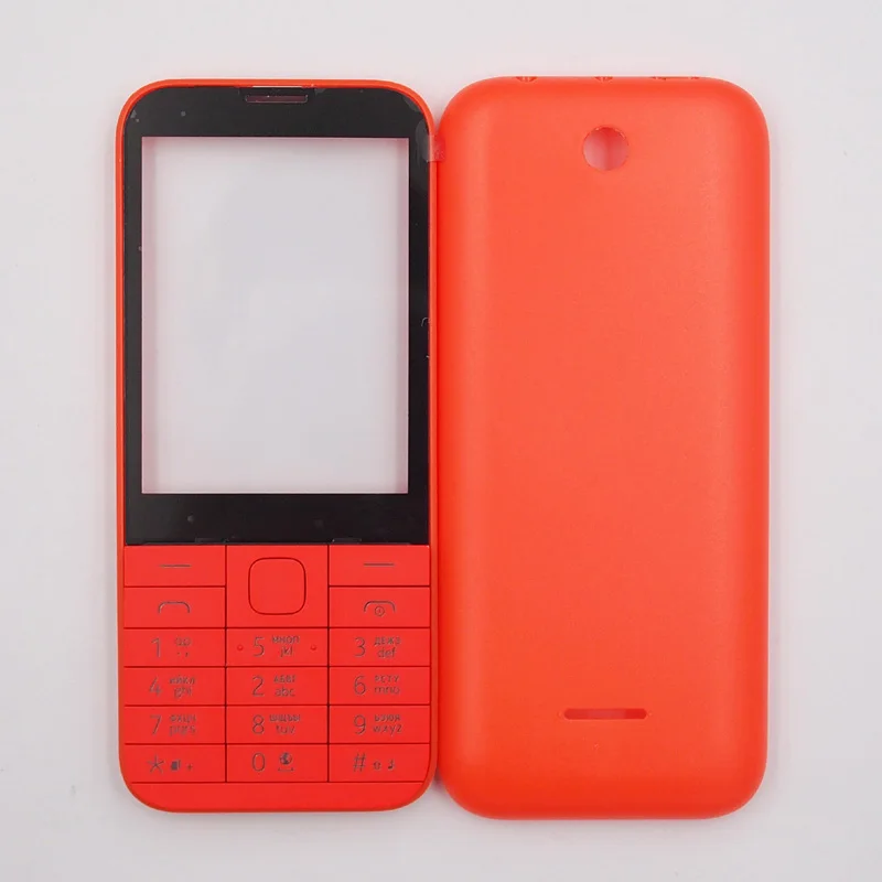 Новый Цветной корпус BaanSam для Nokia 225 N225 с русской клавиатурой|Сумки телефона| |