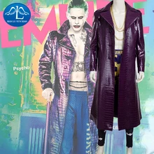 MANLUYUNXIAO для мужчин Джокер Косплей костюмы Делюкс наряд взрослый костюм для Хэллоуина индивидуальный заказ Высокое качество