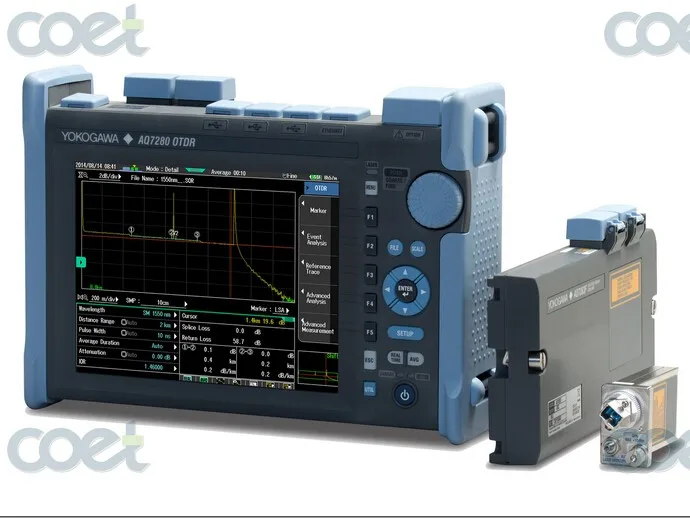 YOKOGAWA AQ7280 7282A SM OTDR 1310/1550nm, 38/36dB поставляется с FC/UPC адаптеры