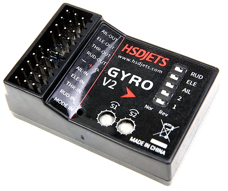 

HSD New 3-Axis RC Jet Stabilizer Gyro V2