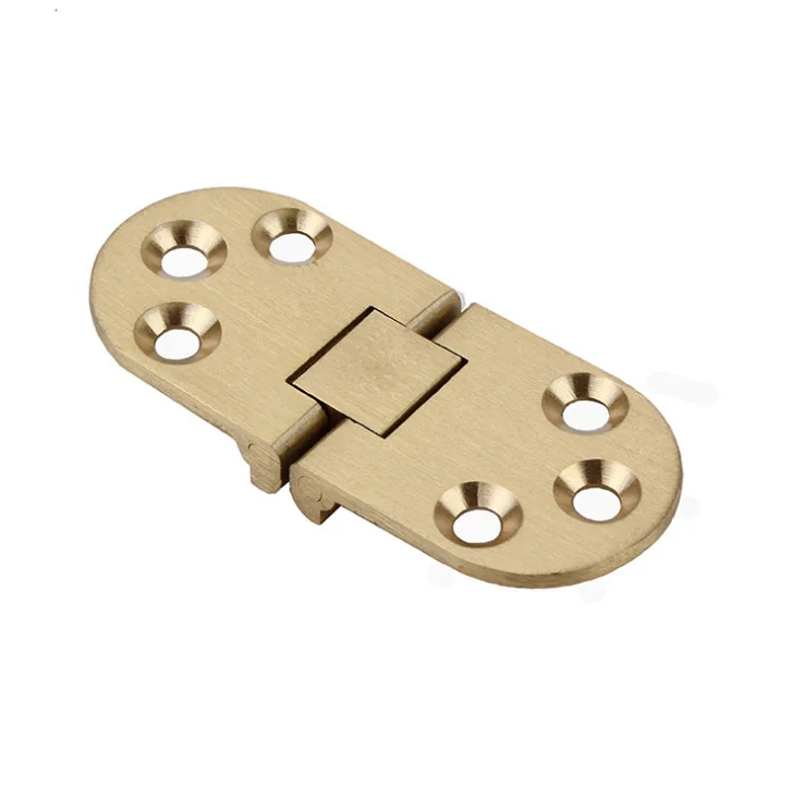 2 piece of pure copper semi circular folding hinge thickening