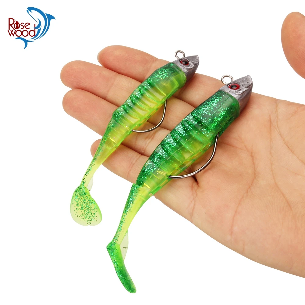 New Swimbait Jigging Soft Bait Fishing Lures 10cm/16g 12cm/26g Plastic