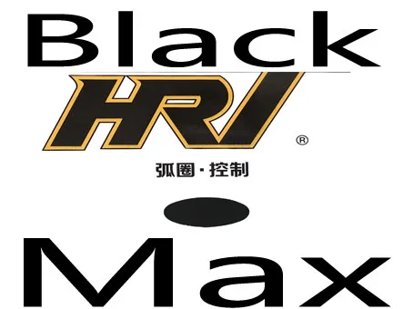 HRT WUJILONG MAX 40+ Петля плюс контроль пипсов в настольный теннис резиновый H44-45 градусов - Цвет: Black Max