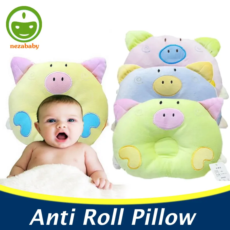 Cartoon Newborn Baby Pillow Prevent Flat Head Baby Boys Girls Pillow