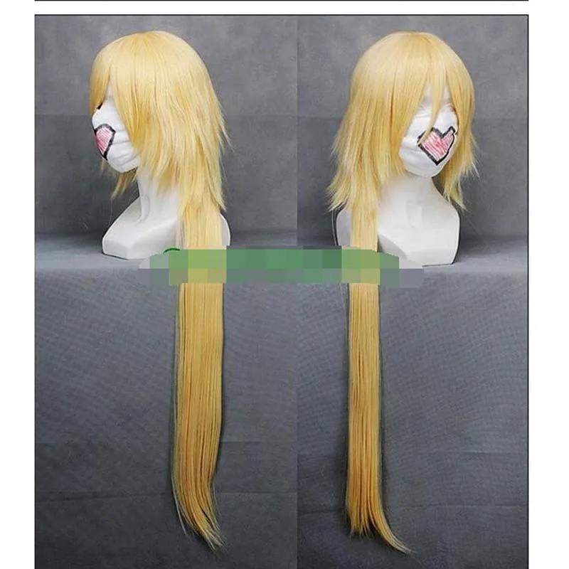 free shipping&gt&gt&gt vogue Cool!BLEACH-Tear Halibel Womens Long Fancy Dress Cosplay Wigs Full 100cm |