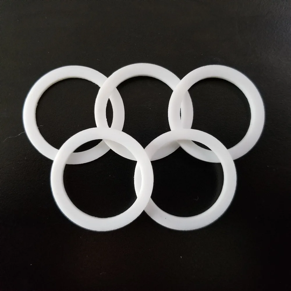 

10pcs/lot YT919X 30*39mm Thickness 2mm PTFE White Ring Gasket DIY Model Making Parts Free Shipping Australia