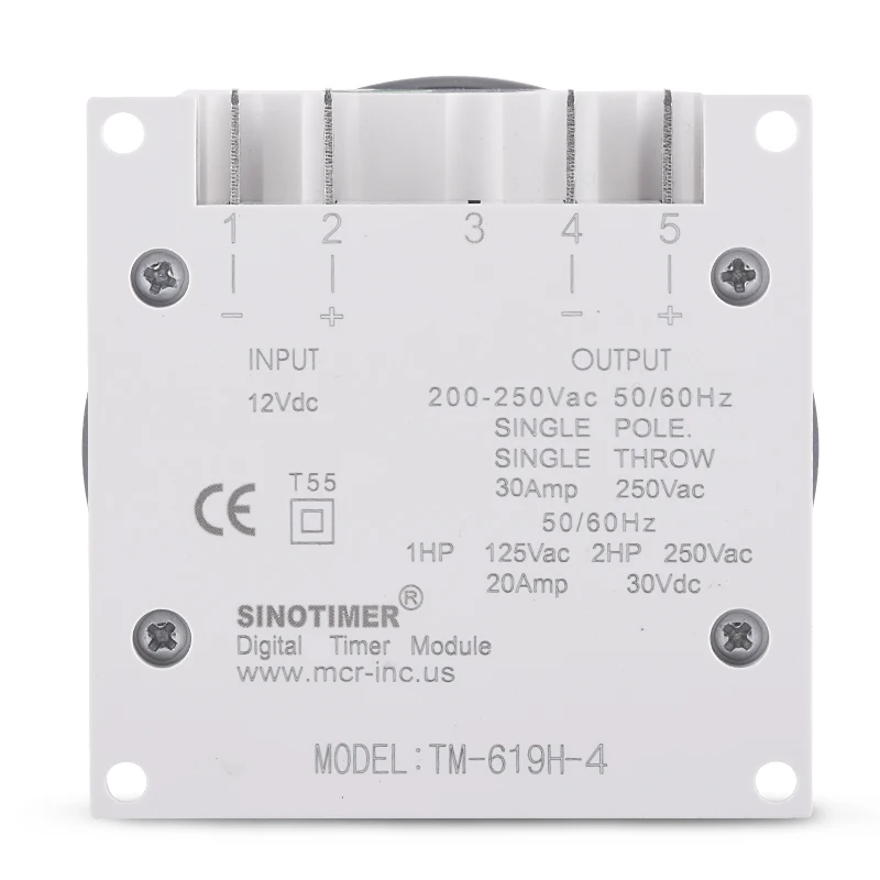 12V 220V LCD цифровой многоцелевой программируемый контроллер питания таймер