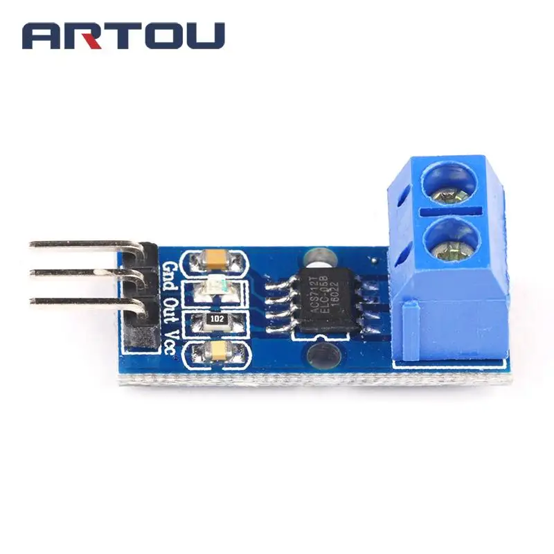 ACS712 5A 20A 30A диапазон зал Текущий Сенсор модуль ACS712 модуль для Arduino 5A 20A 30A