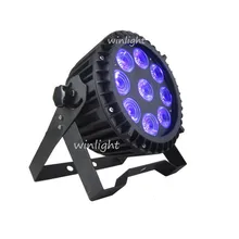 12 шт./лот) 9*15 Вт RGBWA+ UV(6 в 1) светодиодный свет этапа Алюминий литья Водонепроницаемый номинальной света