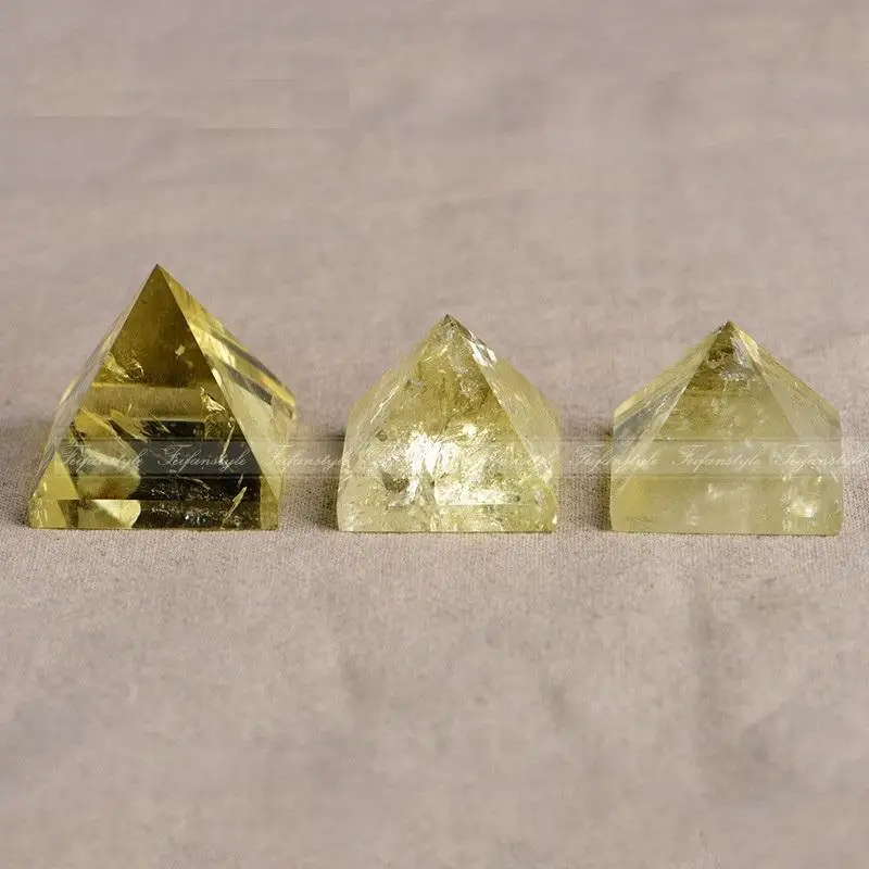 

AAAAA++1pc wholesale Natural Citrine Quartz Crystal Pyramid Healing China F846 natural stones and minerals OP