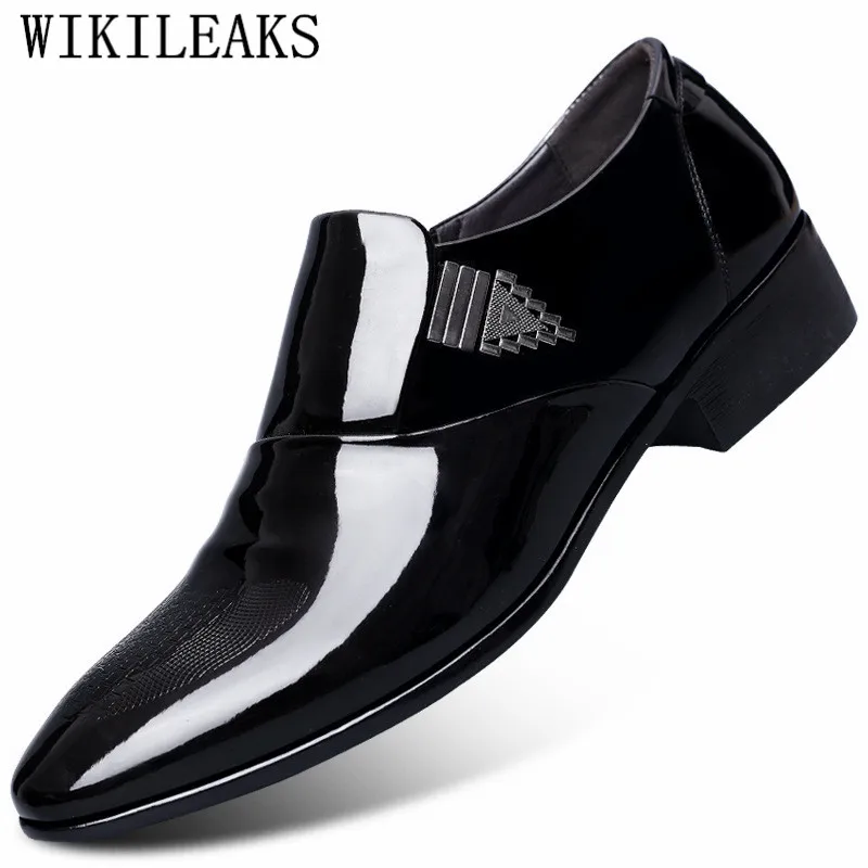 

New Luxury Brand Leather Shoes Men Formal Wedding Shoes Dress Shoes Business Oxfords Designer Oxford Shoes For Men Sapato Social