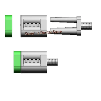 

1000 Sets Dental Laboratory Use Double Twin Master Pins with Sleeves with Pindex Dental Lab Model Plaster Work Pin Nail