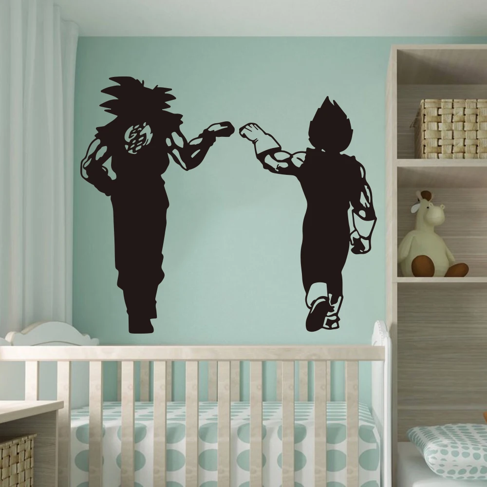 Большой дракон Наклейка на стену цитата мяч Z Goku Nimbus детская манга Goten трусы Janpanse