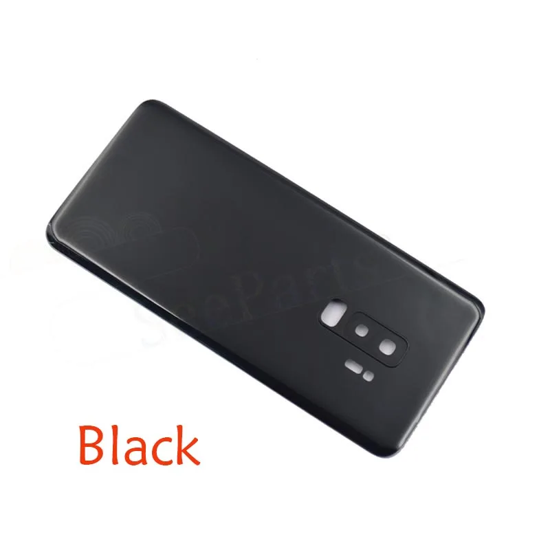 For Samsung Galaxy S9 S9 Plus Battery Cover Door Rear Glass Housing Case With Camera Lens 4