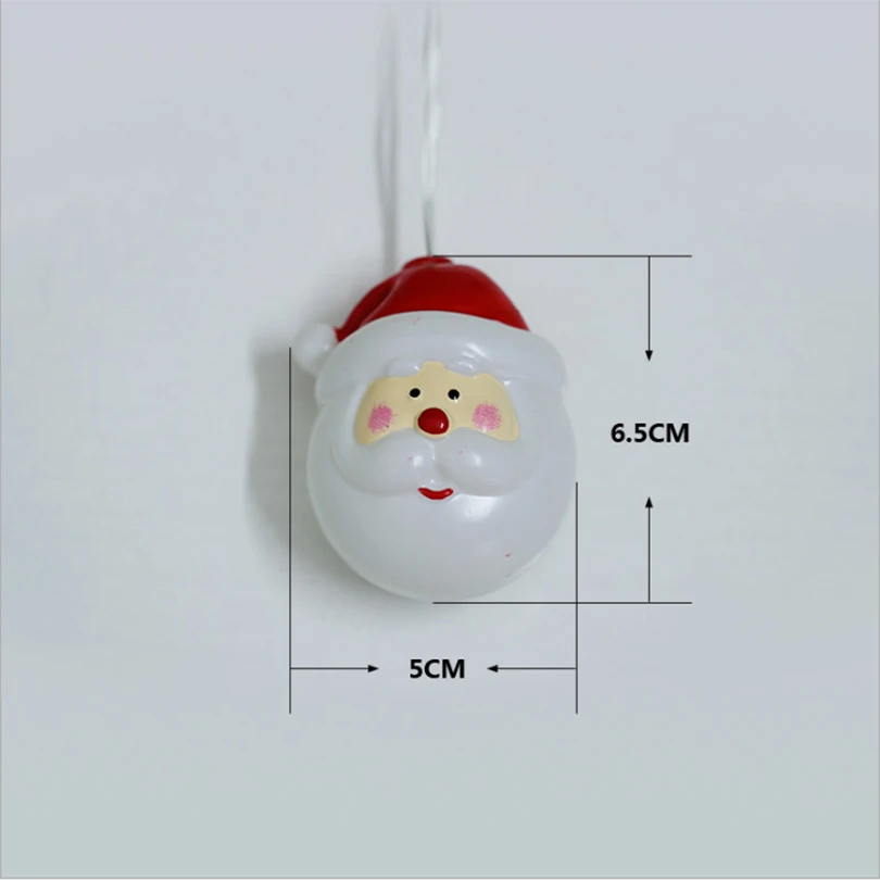Battery Operated 1.5M 10leds 3M 20leds Lovely Santa Claus LED String Light Waterproof Christmas New Year Decoration Garland Battery Operated 1.5M 10leds 3M 20leds Lovely Santa Claus LED String Light Waterproof Christmas New Year Decoration Garland