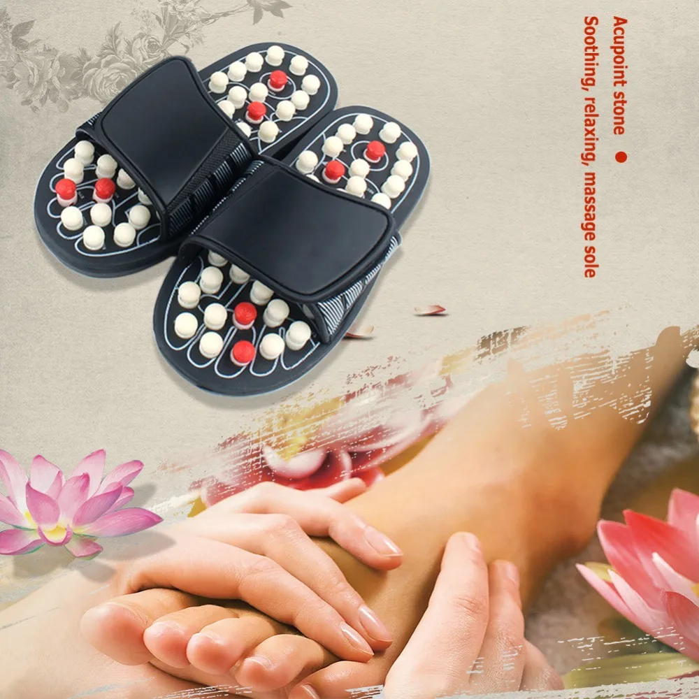 Acupuncture Foot Massage Slippers Health Shoe Reflexology Sandals Feet Acupuncture Therapy Massager Foot Care Massage Slippers Acupuncture Foot Massage Slippers Health Shoe Reflexology Sandals Feet Acupuncture Therapy Massager Foot Care Massage Slippers