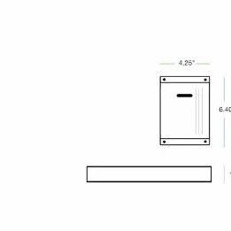 12 Tru-Slim LED Picture Light with 4 Battery Pack - Rose Gold (1)