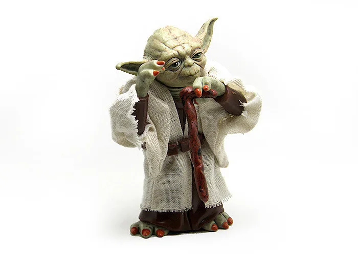 walking yoda doll