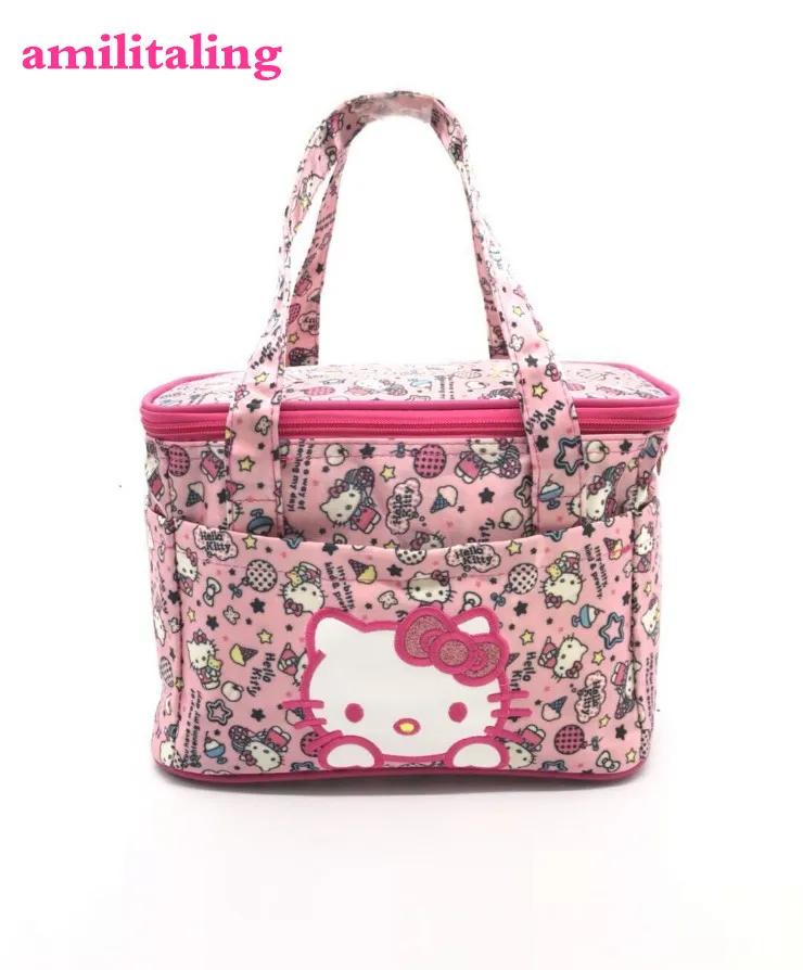 

HelloKitty Portable diagonal bag Lunch bag Out of food bag yey-1907