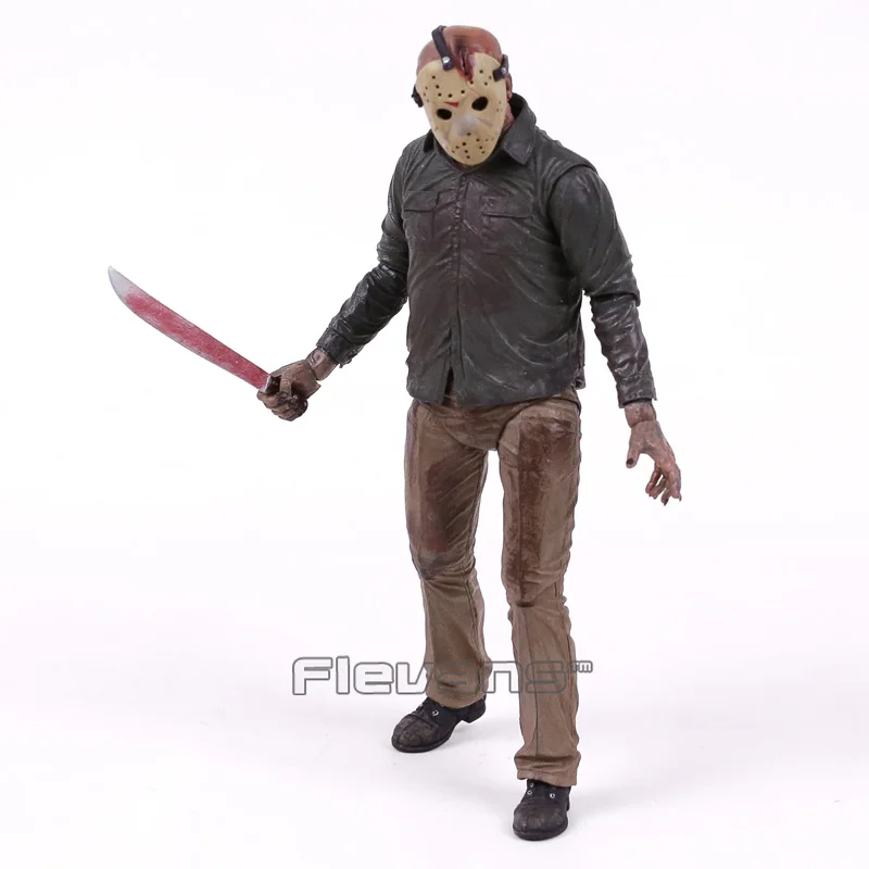 NECA Friday 13th the Final Chapter Jason Voorhees ПВХ фигурка Коллекционная модель игрушки