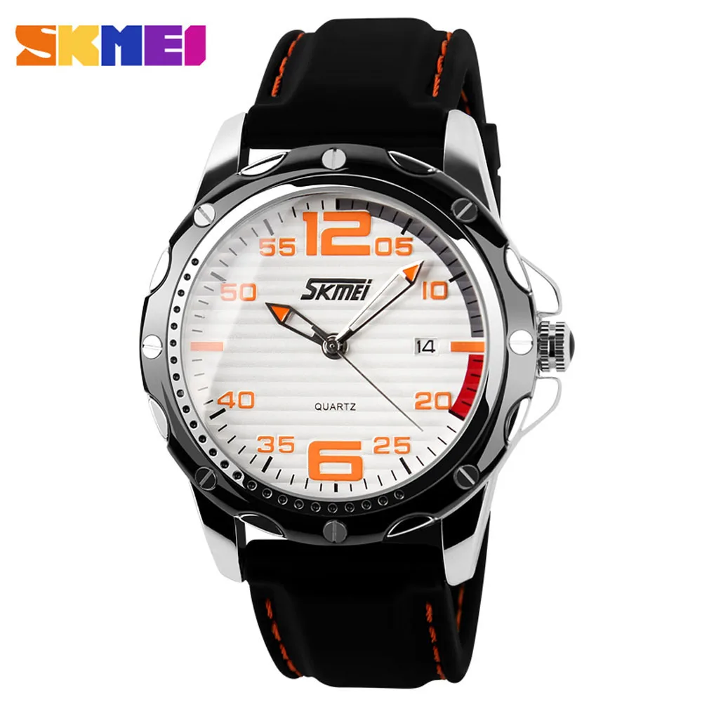 

SKMEI Luxury Top Brand Fashion Casual Quartz Watch Simple 30M Waterproof Sports Clock Calendar Date Businuess Wristwatches
