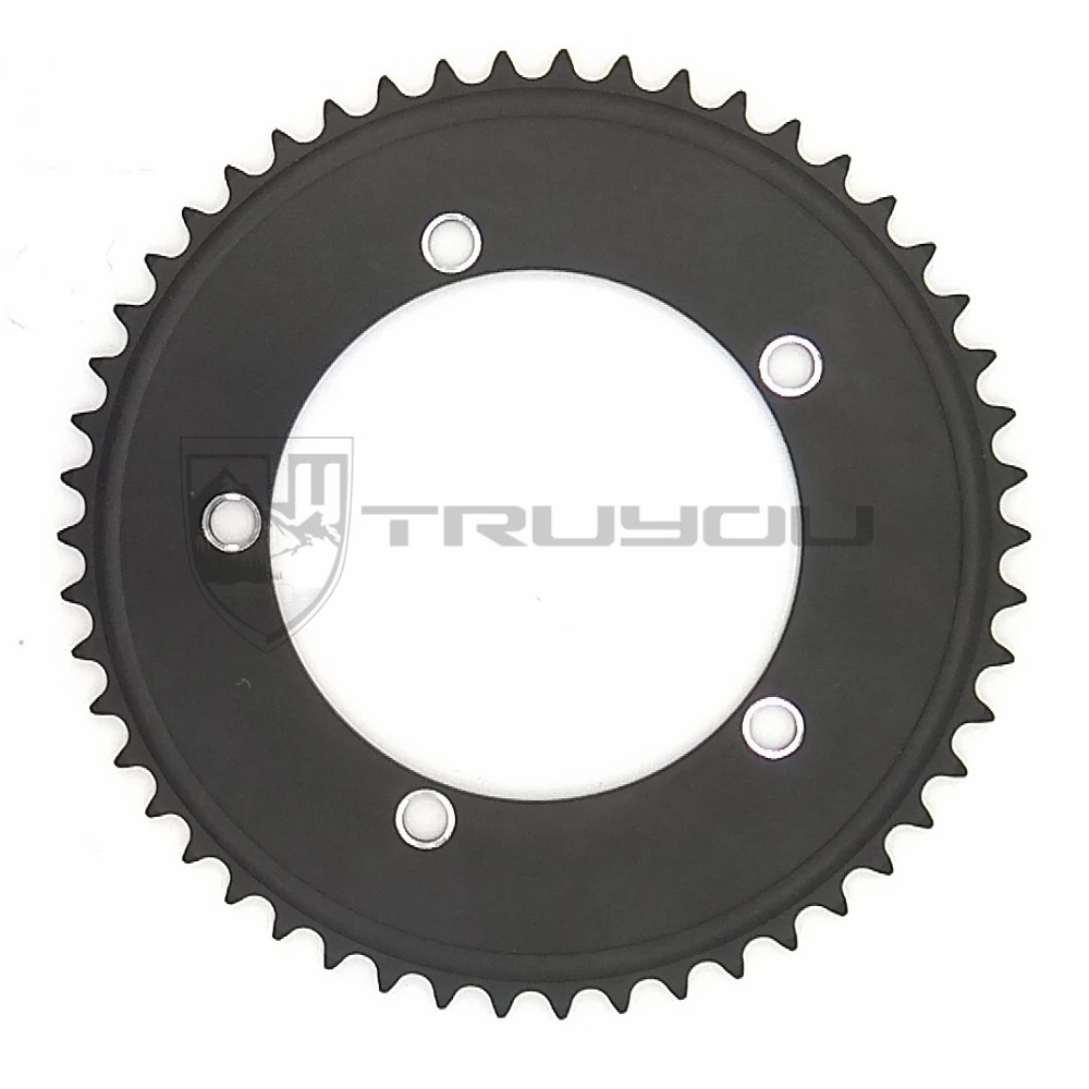 TRUYOU велосипедная Шестерня s Chainring 130 BCD односкоростное цепное кольцо Fixie Дорожный трек велосипедная Шестерня Chainwheel 44T 46T 48T 50T 52T 53T