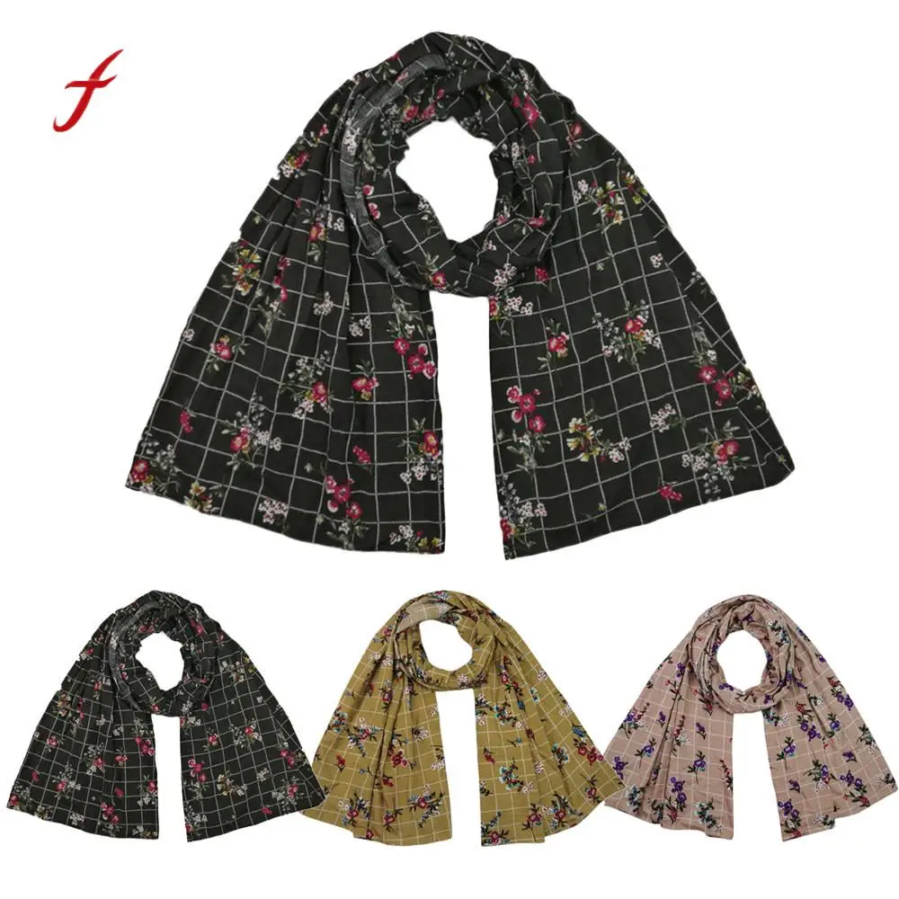 Женский шарф Feitong длинный теплый бандана для девочек|women's scarves long|wrap shawlfashion women