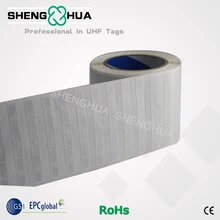 2000 шт одноразовая пассивная rfid-этикетка рулон упаковки
