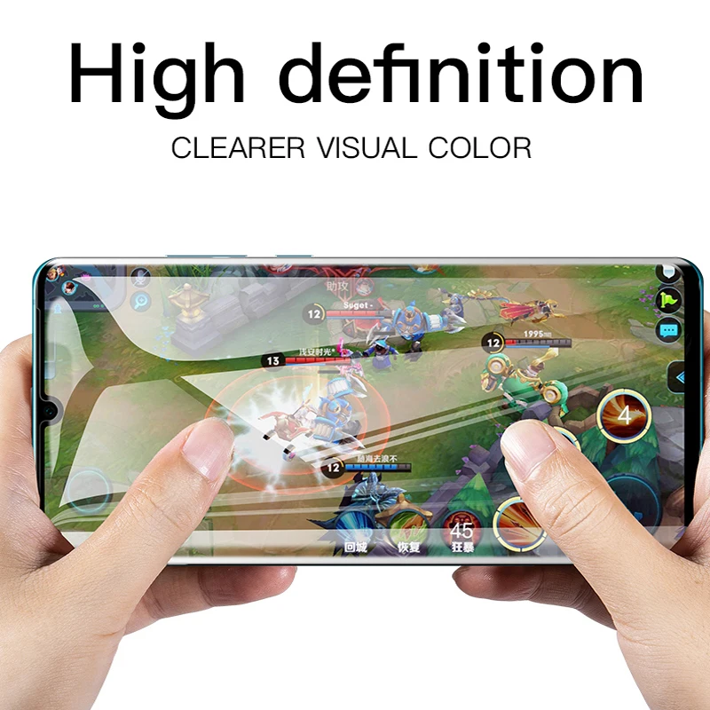 Закаленное стекло P30Pro 10D для huawei P30 Pro Lite, защитное стекло на светильник Hauwei P30Lite, изогнутая защитная пленка Sklo