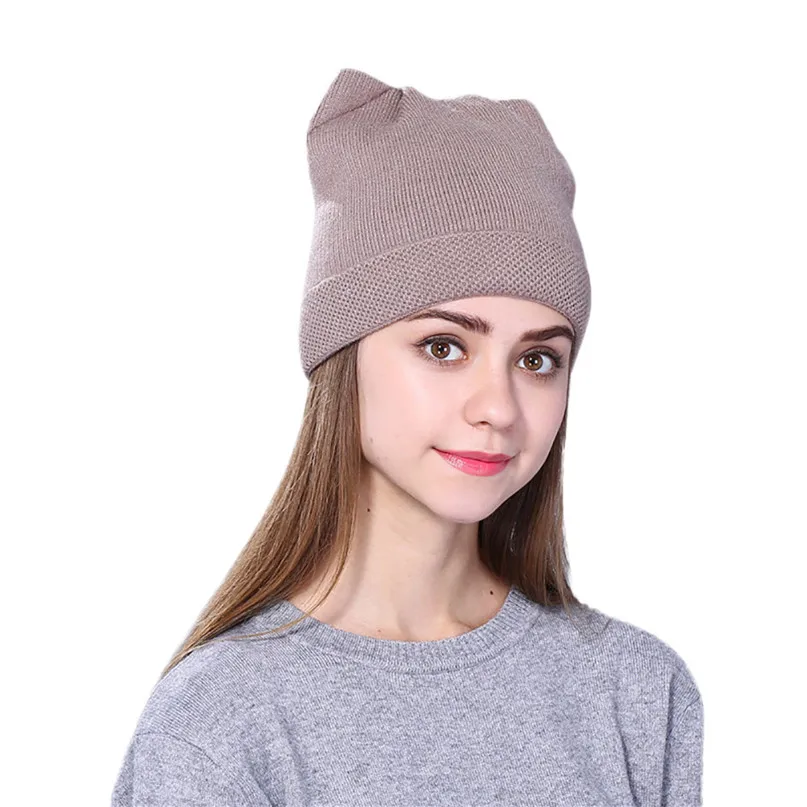 Knitting Wool gorros reversible hat snowboard Winter Ski hat CAP Hat Beanie Hiking Caps men women gorras hat wholesale #2s24 (3)