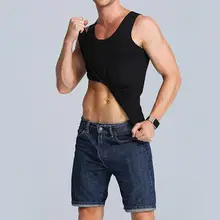 Лето мужской бодибилдинг быстро сохнет супер-большой эластичный спортивный жилет для бега дышащий анти пот фитнес жилет 3xl