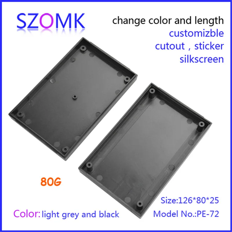 Abs pcb корпуса для электроники пластиковый корпус (1 шт.) 126*80*25 мм пластиковые