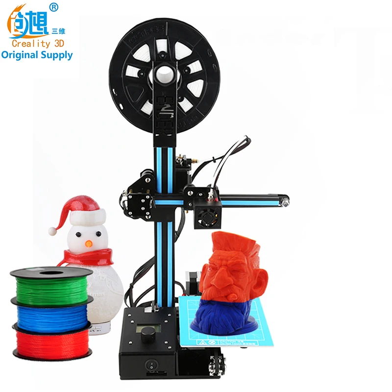 7th Anniversary Sale CREALITY 3D Cheapest Color 3D Printer Metal Ender