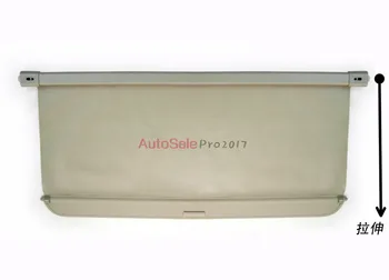 

Aluminium alloy + Fabric Rear Trunk Security Shield Cargo Cover For Mitsubishi Outlander 2007 2008 2009 2010 2011 2012 car acces