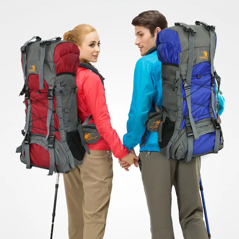 Хит, водонепроницаемый походный рюкзак для путешествий, 60л, спортивная сумка для женщин и мужчин, сумка на плечо для кемпинга, альпинизма, альпинизма