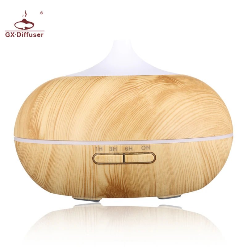 

GX.Diffuser 300ML LED Lamp Electric Aroma Diffuser Aromatherapy Essential Oil Diffuser Humidifier Ultrasonic Mist Maker For Home