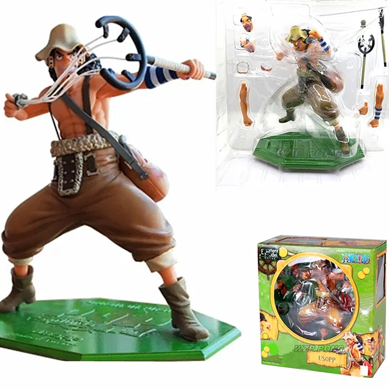 

25cm One Piece 2 years later Usopp Statue PVC battle ver Model Toy New Decoration Action Figure Toys Birthday Gift Brinquedos