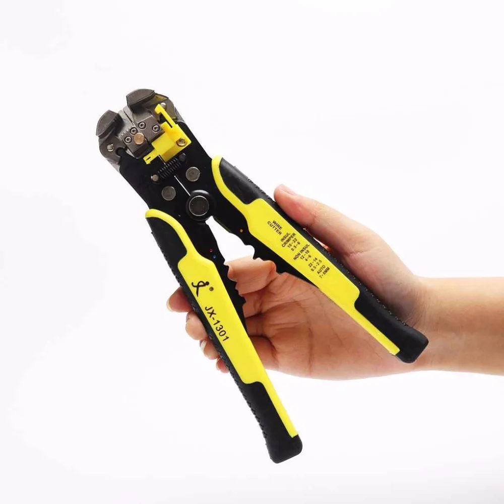 Automatic Cable Wire Stripper Cutter Self adjusting Multifunction Crimping Stripping Plier Tools