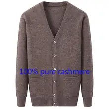 Новое поступление, модный кашемировый свитер, мужской кардиган, компьютерный вязаный, Повседневный, v-образный вырез, однобортный, большой размер, SML-3XL, 4XL, 5XL