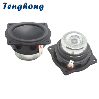 

Tenghong 2pcs 2 Inch Mini Audio Speakers 4Ohm 20W Full Range Bluetooth Speaker Treble Mediant Bass Loudspeaker For Home Theater