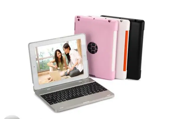 

portable power bank for iPad 4 3 2 iPhone bluetooth keyboard case 2 in 1 iPad laptop back up battery charger 4000mah gifts